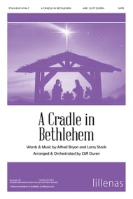 A Cradle In Bethlehem SATB choral sheet music cover Thumbnail